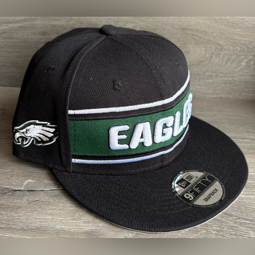Philadelphia Eagles NFL New Era Snapback Hat (Brand New) - Picture 2 of 4